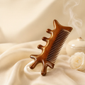 YCMassage® Sandalwood 4-in-1 Multifunctional Massage Comb — Meridian-Clearing Wooden Comb for Head, Scalp, Face, Eyes, Shoulders, and Neck
